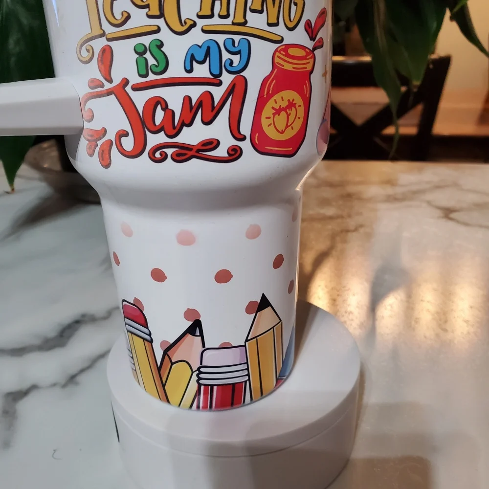 Teacher Quotes 40oz Traveler Tumbler 💜sale
